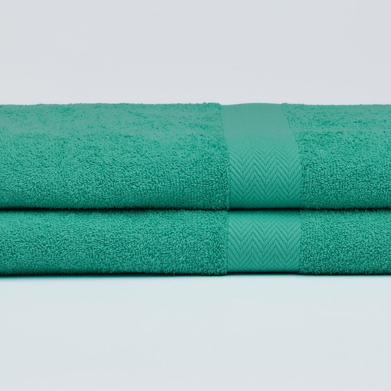Deluxe 2-Piece 100 Cotton Bath Sheet