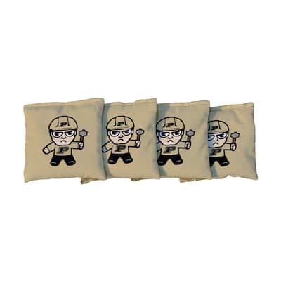 Purdue University Boilermakers Tokyodachi Gold Cornhole Bags