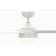 preview thumbnail 3 of 9, Fanimation Xeno Wet 56 inch Indoor/Outdoor Ceiling Fan with LED Light Kit and Remote - Matte White