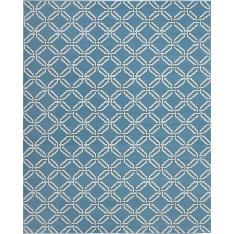 Nourison Jubilant Geometric Trellis Area Rug