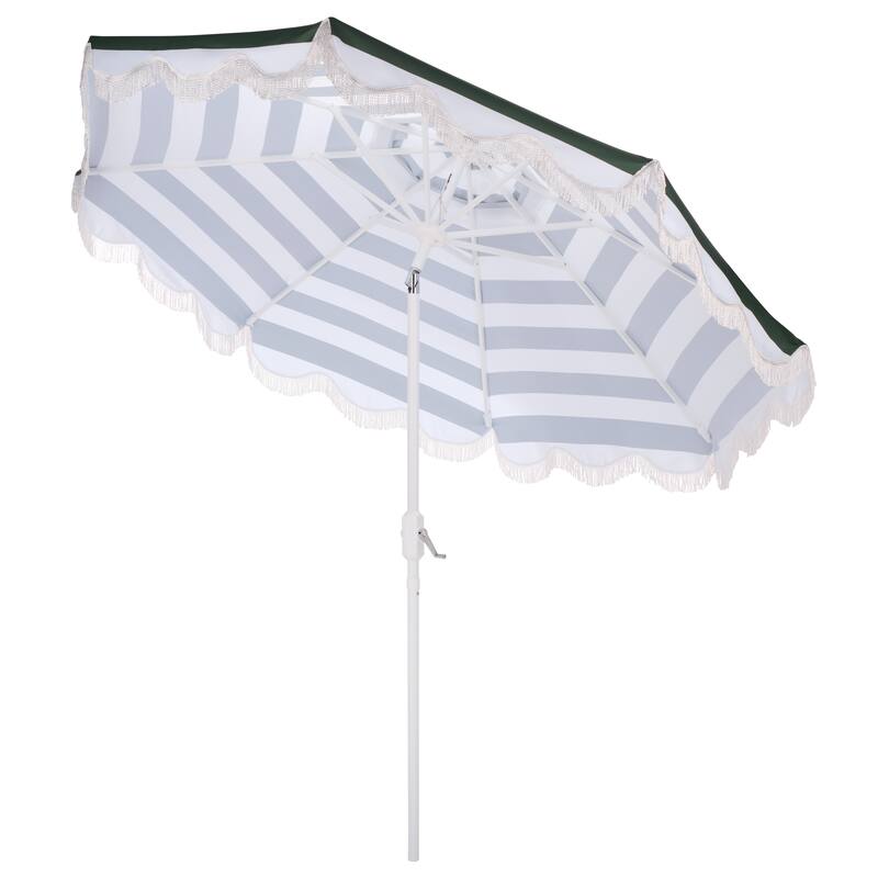 SAFAVIEH Outdoor Living Lucerna 9ft Crank Umbrella