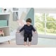 preview thumbnail 4 of 16, Delta Children Cozee Sherpa Chair for Kids for Ages 18 Months and Up Grey