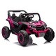 preview thumbnail 86 of 98, 24V Ride-On UTV for Kids, Double Seat, Parental Remote, Four-Wheel Suspension, and Bluetooth 鈥