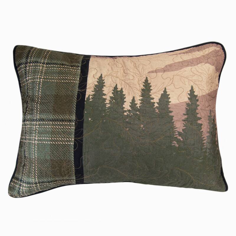 Donna Sharp Mountain Moon 3 PC Polyester Quilt Set