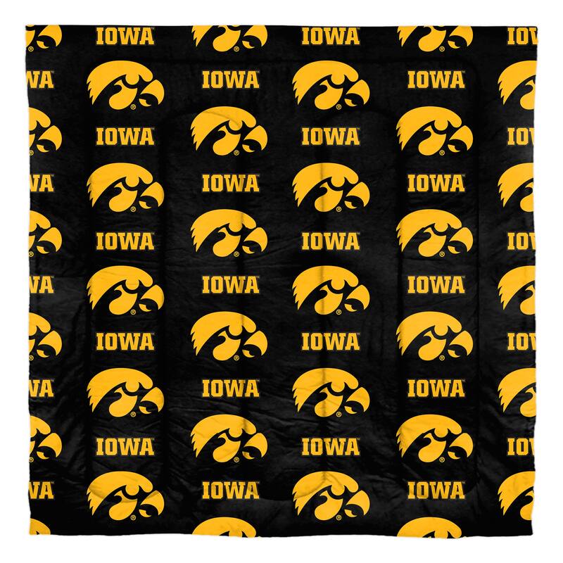NCAA Rotary 7-piece Queen Bed in a Bag Set