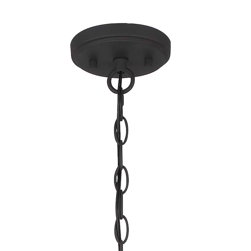 47In Farmhouse 16-light Large Round Wagon Wheel Candle Chandelier - 47'' D X 140'' H