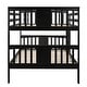 preview thumbnail 32 of 34, Multifunction Full over Full Bunk Bed With Ladder Solid Construction