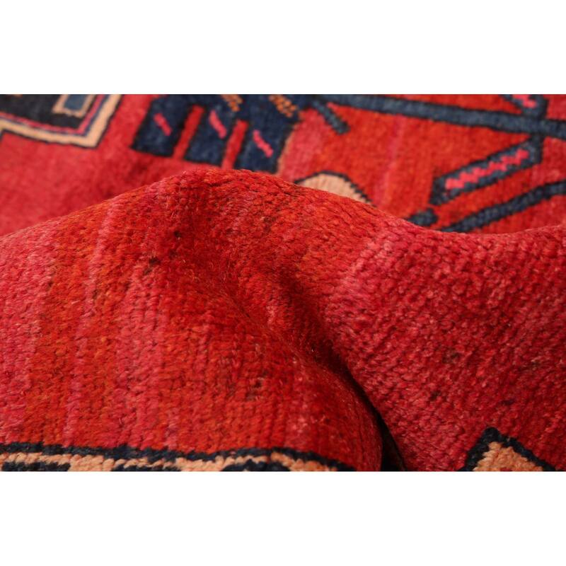 ECARPETGALLERY Hand-knotted Anadol Red Wool Rug - 4'3 x 7'10