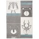 preview thumbnail 8 of 12, SAFAVIEH Carousel Kids Jeremy Animal Rug