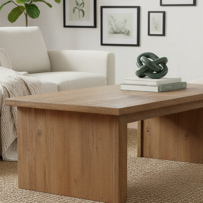 Decorative Interlocking Marble Chain with 3 Links - 6.0"L x 6.0"W x 6.0"H - Green