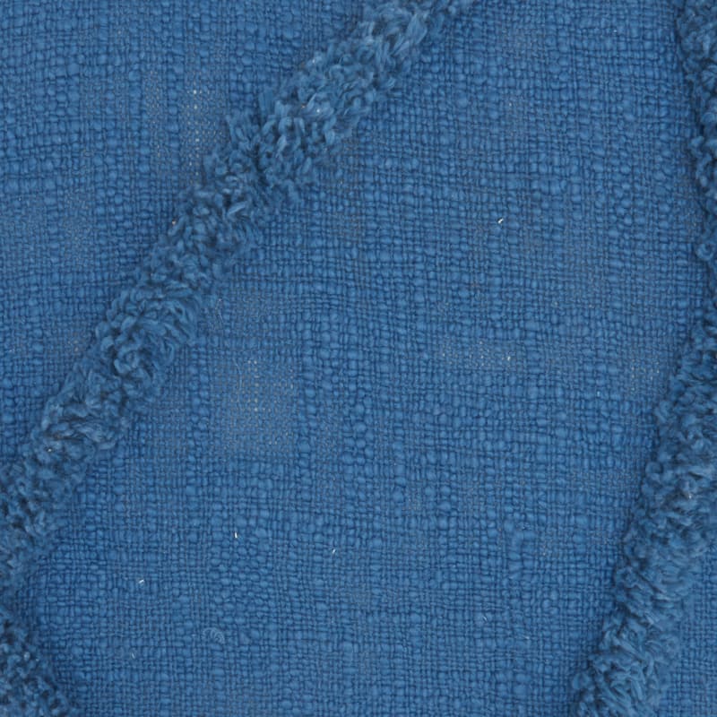 Mina Victory Distressed Diamond Boho Throw Pillow