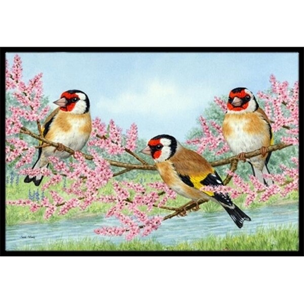 Carolines Treasures ASA2202MAT European Goldfinch Indoor or Outdoor Mat 18 x 27