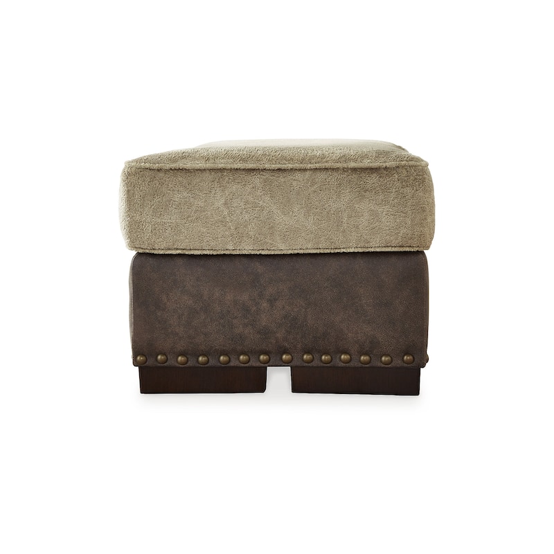 Signature Design by Ashley Alesbury Brown 2-Piece Upholstery Package - 49" W x 44" D x 40" H