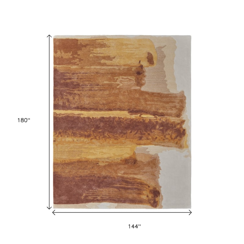 HomeRoots Abstract Industrial Rectangle Area Rug