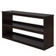 preview thumbnail 26 of 41, All-in-one Bookcase Bed Platform Bed Twin Size Low Loft Bed with Rolling Portable Desk, Bookshel, Cabinet and Storage Drawers