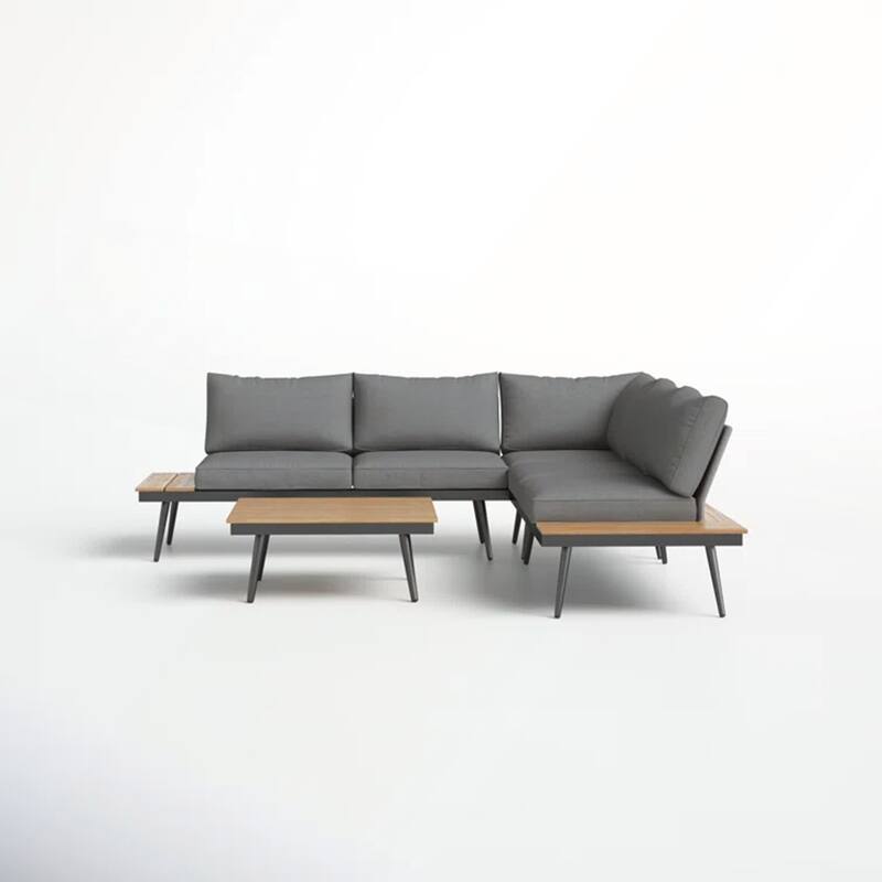 4 - Person Outdoor Seating Group with Cushions