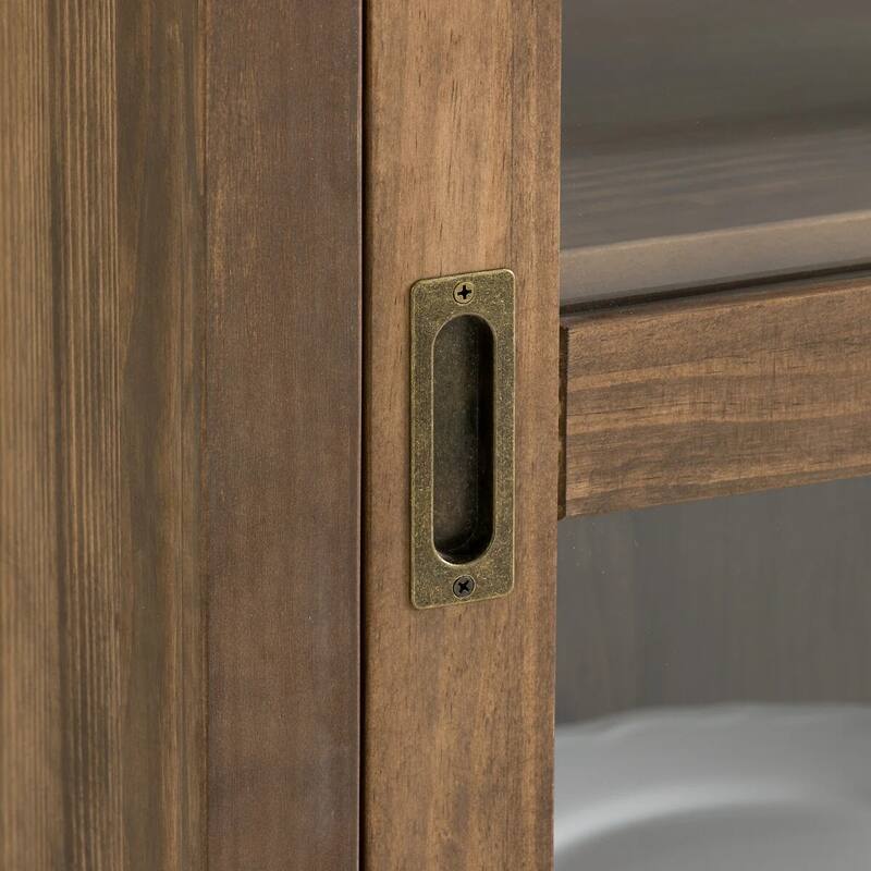 Lunja Solid Pine Cabinets For Kitchen,Bookroom,Living Room