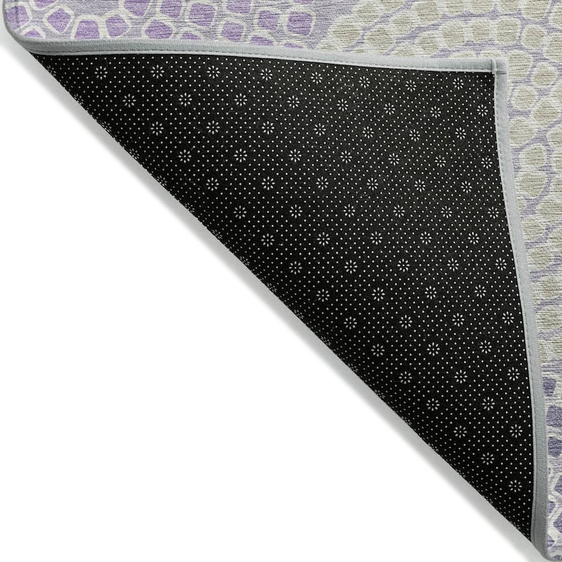 Machine Washable Indoor/ Outdoor Chantille Contemporary Geo Rug