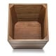 preview thumbnail 4 of 6, Teak Waste Basket