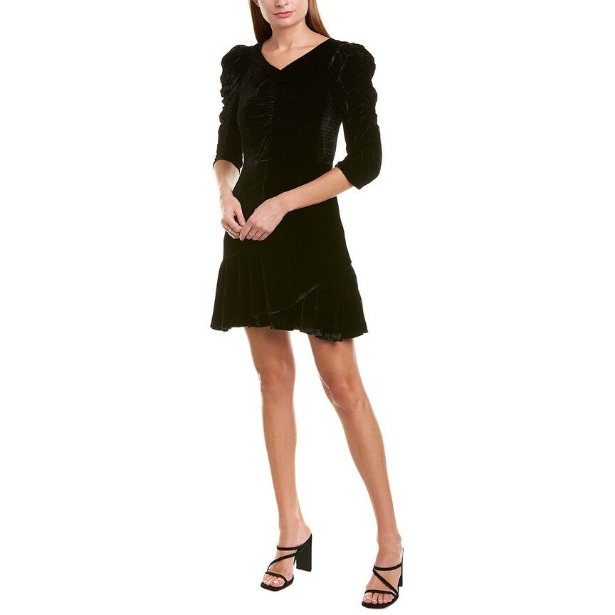 rebecca taylor velvet dress