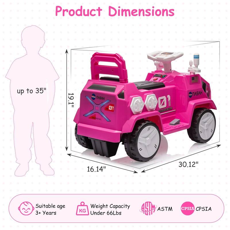 Kids Ride On Car, Powerful and Safe Ride-On Toy