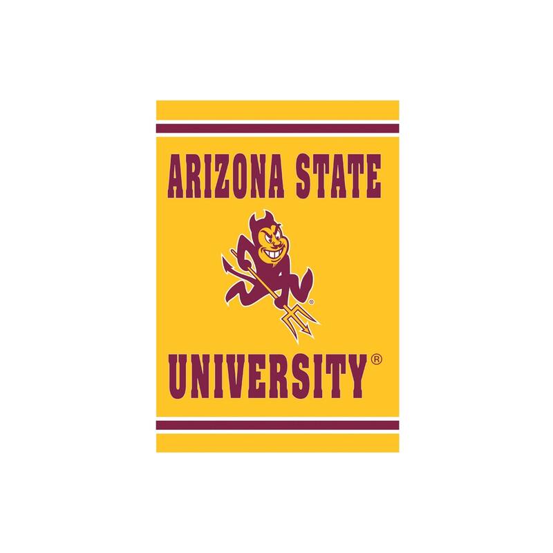 Embossed Suede Flag, Garden Size, Arizona State