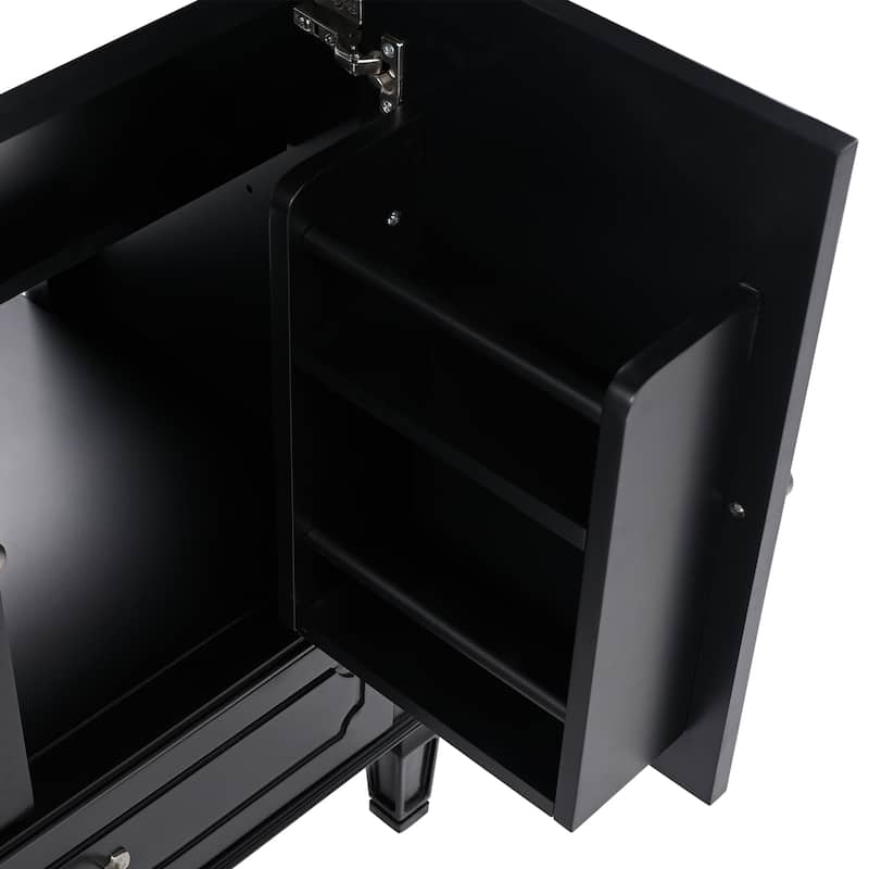 Christopher Knight Home- Mike Bathroom Vanity with Double Sink Set