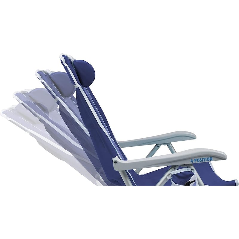 Outdoor Backpack Beach Chair- Royal Blue - Bed Bath & Beyond - 40302222