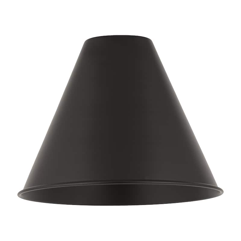 Innovations Lighting Ballston Cone - 1 Light 12" Semi-Flush Mount