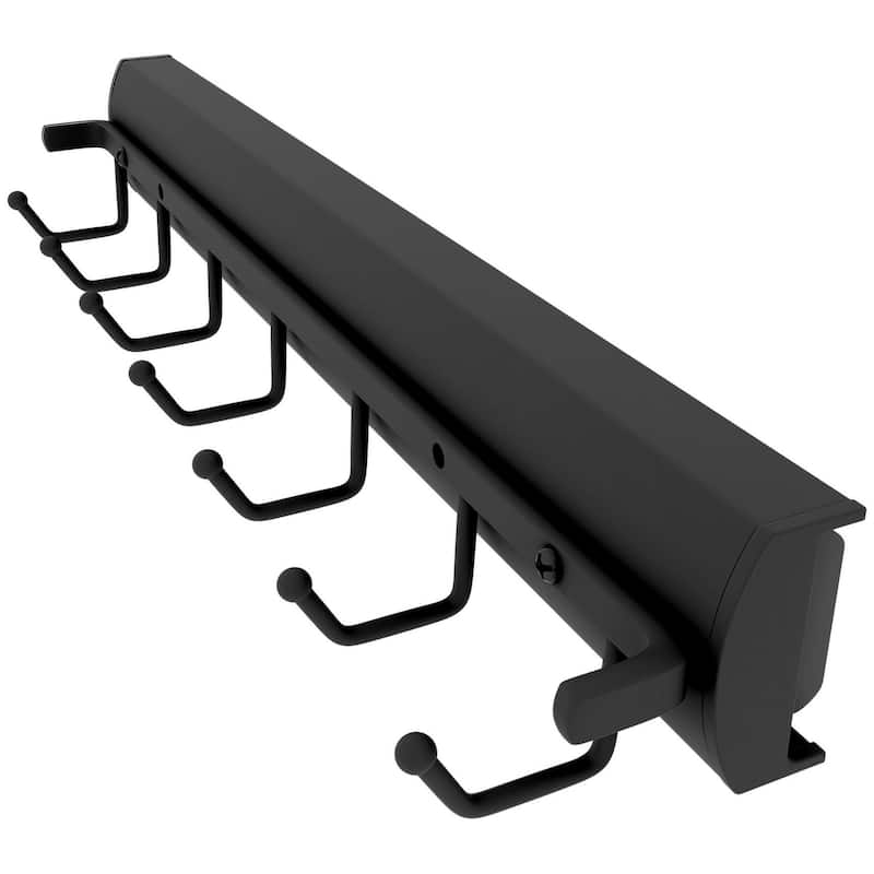 Rev-A-Shelf Sidelines 13-11/16 Inch Pull Out Belt Rack - Black