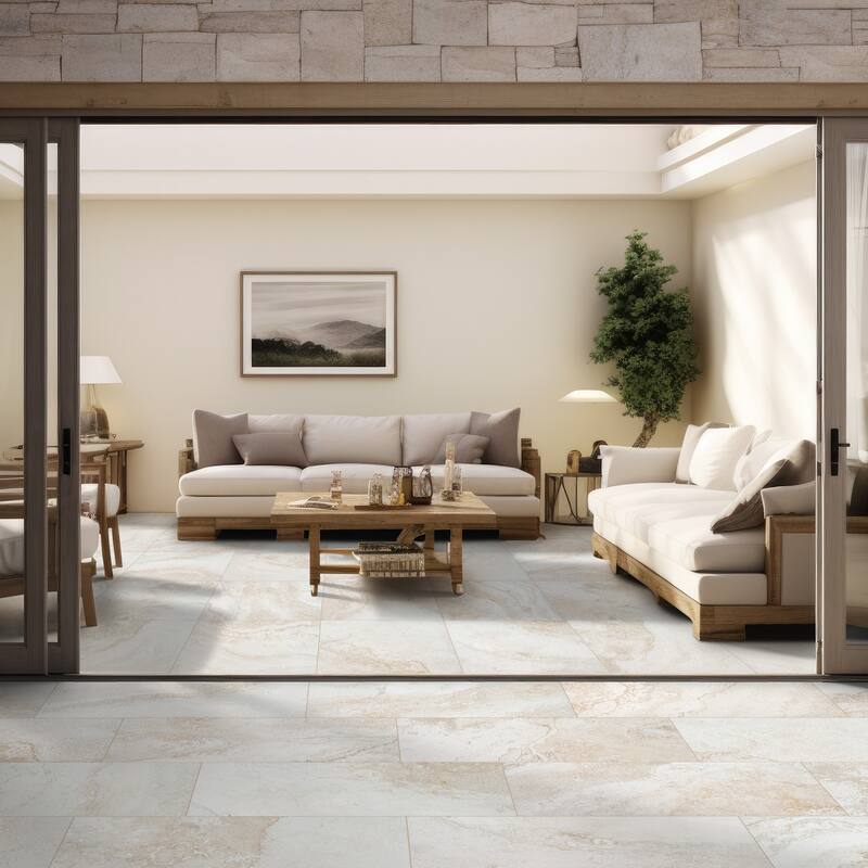 Ackland AKNPTWES24X24M-CA Westvale - 24" x 24" Porcelain Solid Floor
