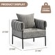 preview thumbnail 2 of 24, Accent Chair with Pillow, Modern Living Room Chairs