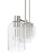 preview thumbnail 7 of 5, Hunter Lochemeade 4-Light Linear Chandelier - Dining Room, Kitchen Island - Modern Farmhouse, Transitional, Industrial