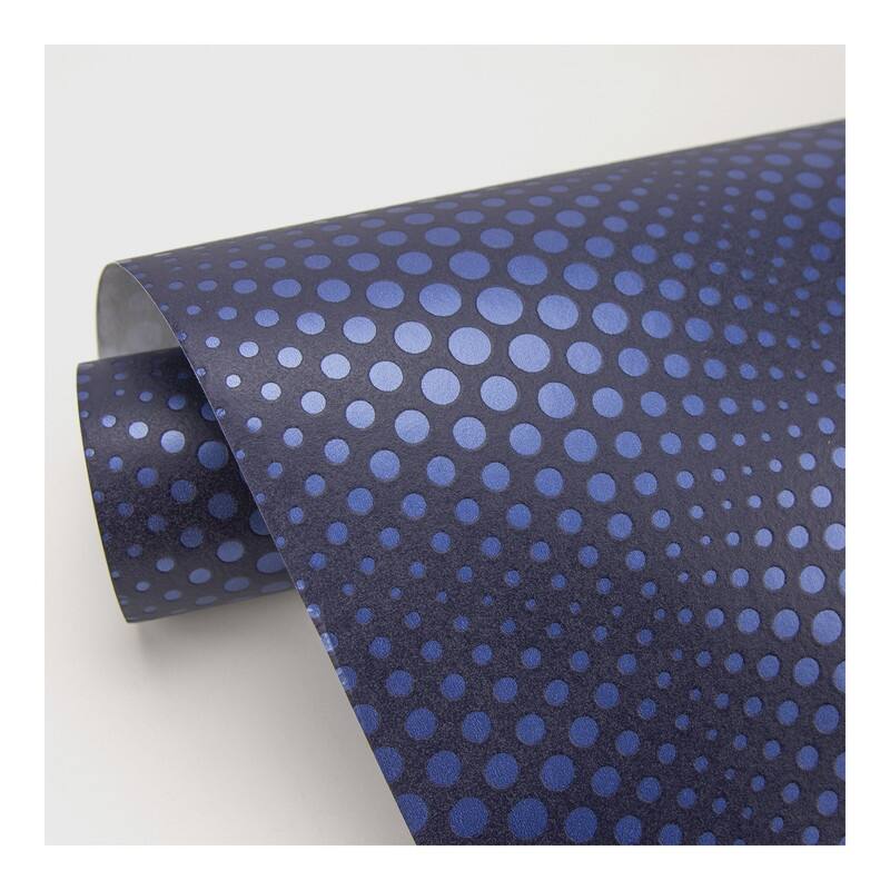 Advantage Milo Blue Bubble Geometric Wallpaper - 20.9 x 396 x 0.025