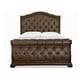 preview thumbnail 2 of 2, Magnussen Home Durango Willadeene Brown Upholstered Sleigh Bed