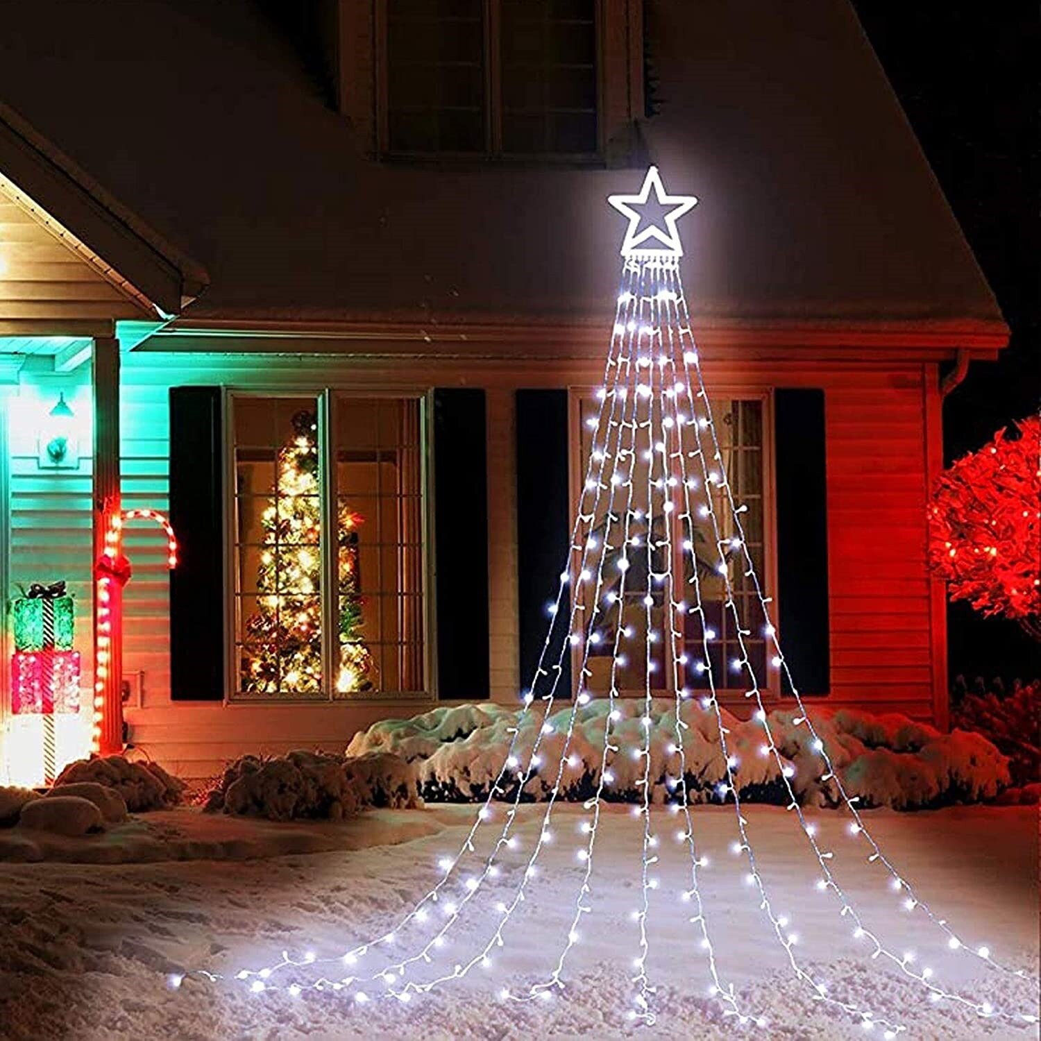21 Christmas Wire Cone Tree With LED Lights - Bed Bath & Beyond