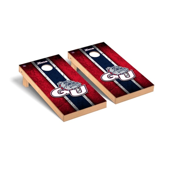 slide 2 of 5, Gonzaga Bulldogs 2x4 Pro Cornhole Boards - V2 Include Carrying Case