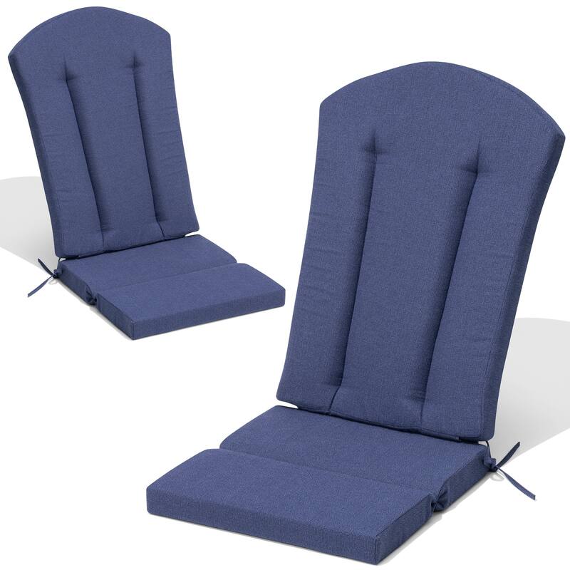 Adirondack Chair Cushion Patio Chair Pad for Indoor and Outdoor - SKY - 2PC