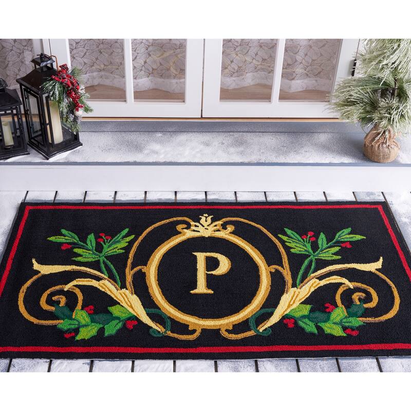 SAFAVIEH Handmade Monogram Florea Casual Rug
