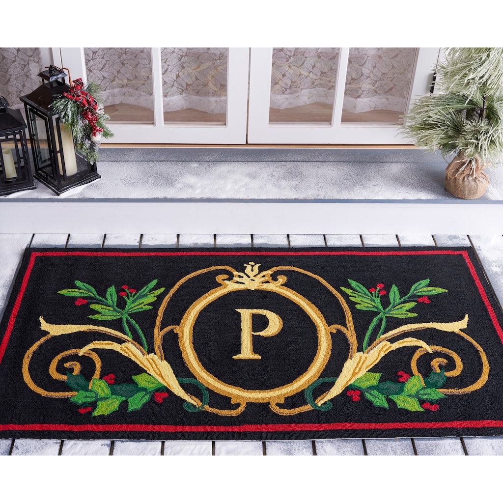 SAFAVIEH Handmade Monogram Florea Casual Rug