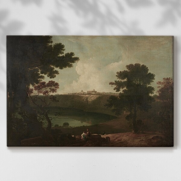 Vintage Landscape -CD -Gallery Wrapped Canvas - Bed Bath