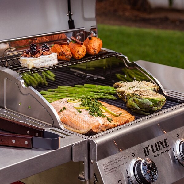 Nexgrill Deluxe 2-Burner Propane Gas Grill with Foldable Side