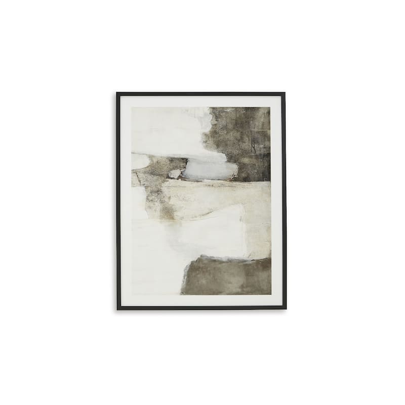 Signature Design by Ashley Aldricton Brown/White Wall Art
