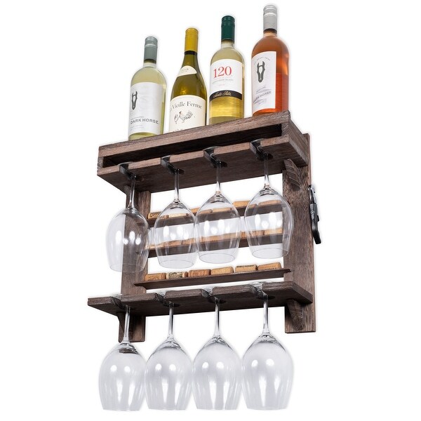 Walmart wine top rack wall