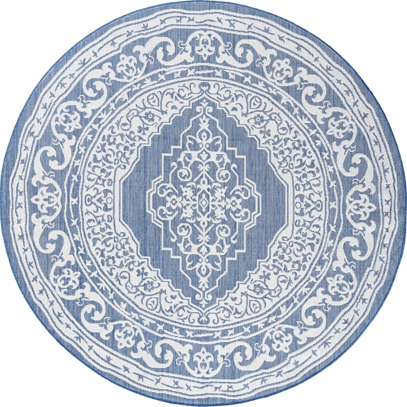 Exo Coastal Oriental Indoor/Outdoor Area Rug