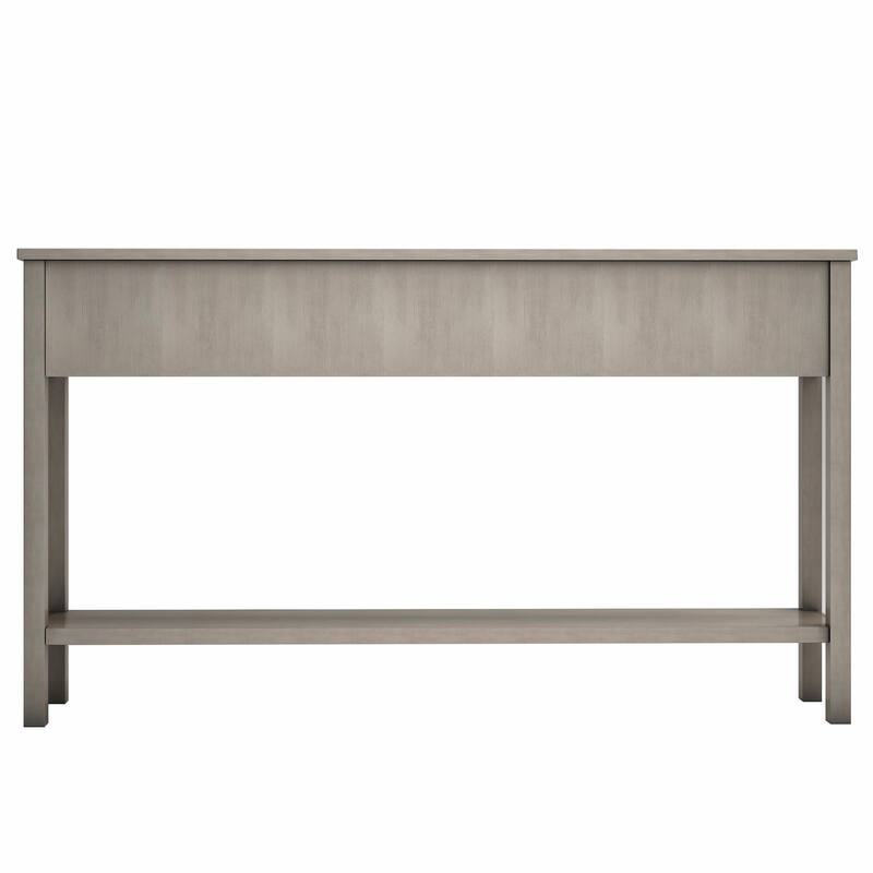 Rustic 60" Entryway Console Table