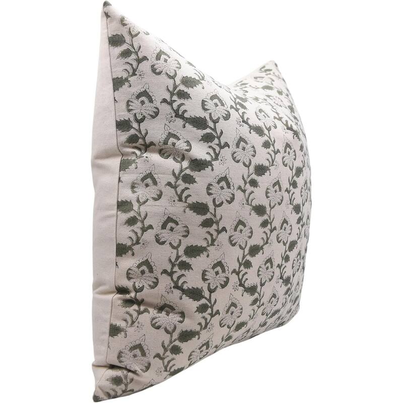 Fabdivine Cotton Handmade Block print pillow Cover
