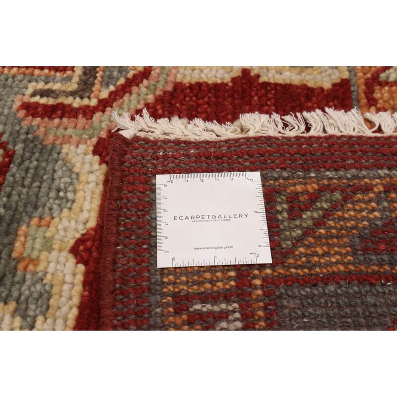 ECARPETGALLERY Hand-knotted Jules Serapi Dark Red Wool Rug - 8'10 x 12'1