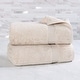 preview thumbnail 67 of 128, Superior Heritage Egyptian Cotton Absorbent Bath Sheet Set of 2 Stone