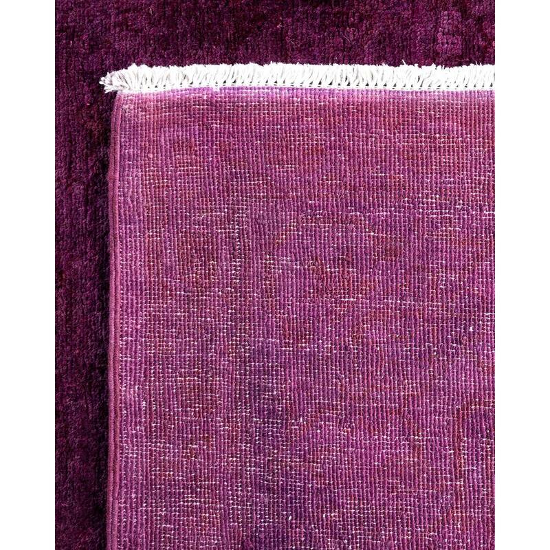 Vibrance One-of-a-Kind Hand-Knotted Area Rug - Pink, 6' 1" x 8' 10" - 6' 1" x 8' 10"